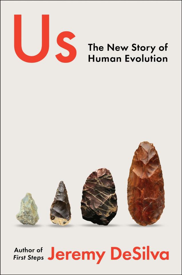 Us: The New Story of Human Evolution book cover by Jeremy DeSilva