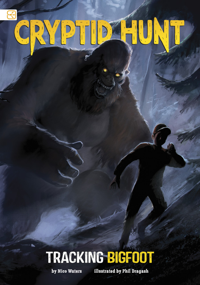 Tracking Bigfoot (Spark Stories: Cryptid Hunt) book cover by Nico Waters