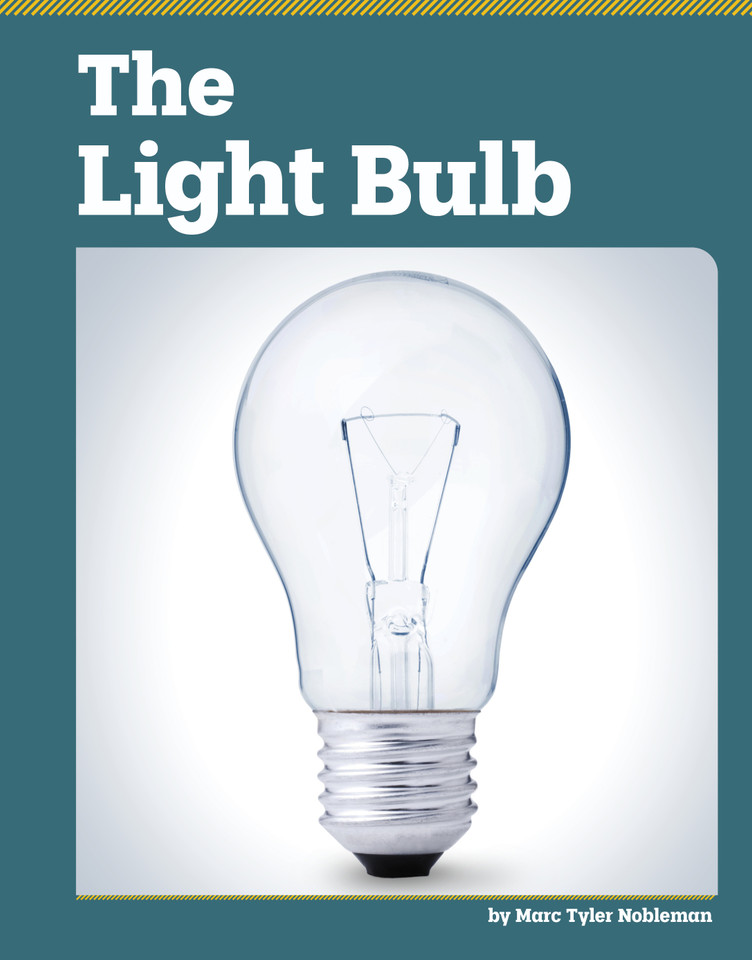 The Light Bulb (Famous Inventions) book cover by Marc Tyler Nobleman