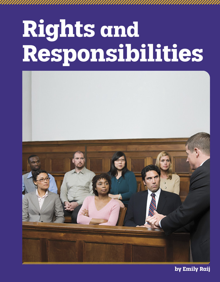 Rights and Responsibilities (Foundations of U.S. Government) book cover by Emily Raij
