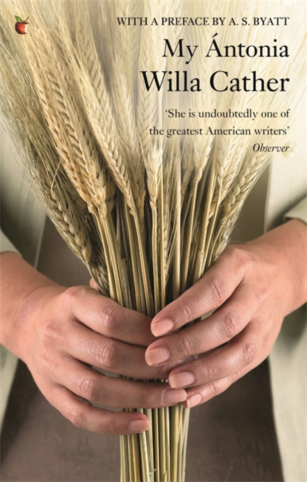 My Antonia book cover by Willa Cather