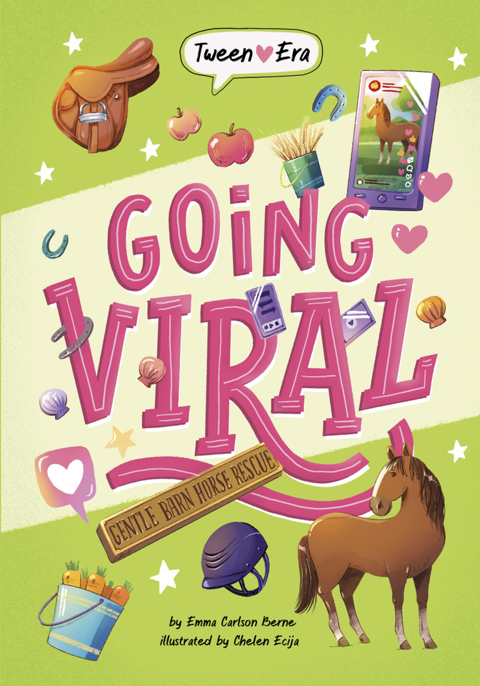 Going Viral (Tween Era) book cover by Emma Carlson Berne