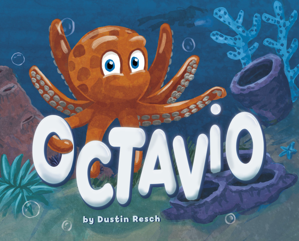 Octavio book cover by Dustin Resch