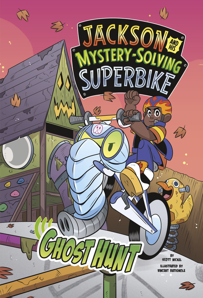 Ghost Hunt (Jackson and His Mystery-Solving Superbike) book cover by Scott Nickel
