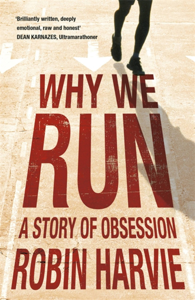 Why We Run book cover by Robin Harvie