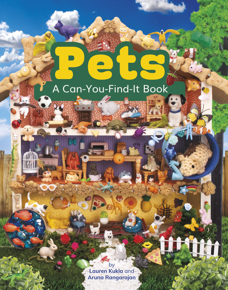 Pets: A Can-You-Find-It Book (Can You Find It?) book cover by Lauren Kukla, Aruna Rangarajan