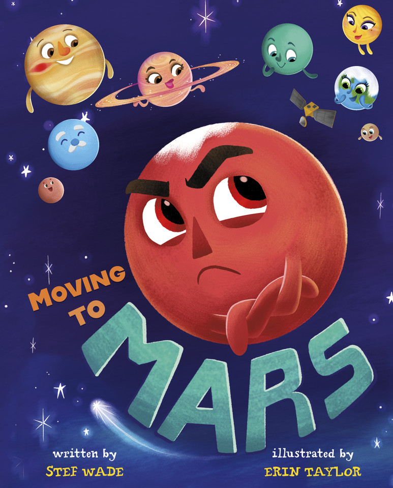 Moving to Mars book cover by Stef Wade