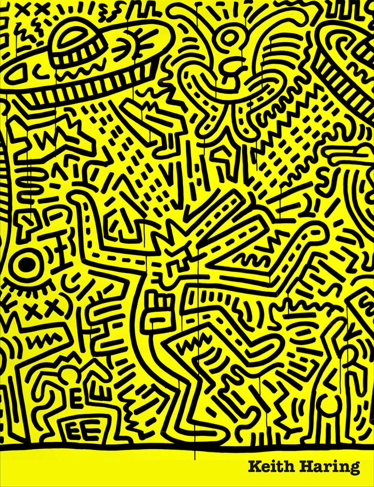Keith Haring book cover by 
