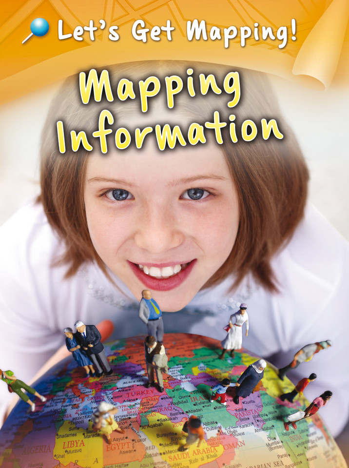 Mapping Information (Let's Get Mapping!) book cover by Melanie Waldron