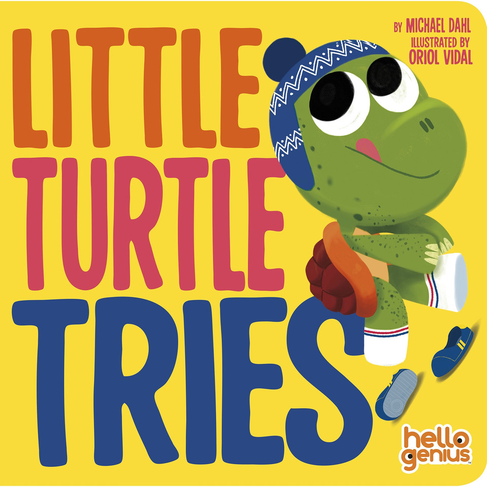 Little Turtle Tries (Hello Genius) book cover by Michael Dahl