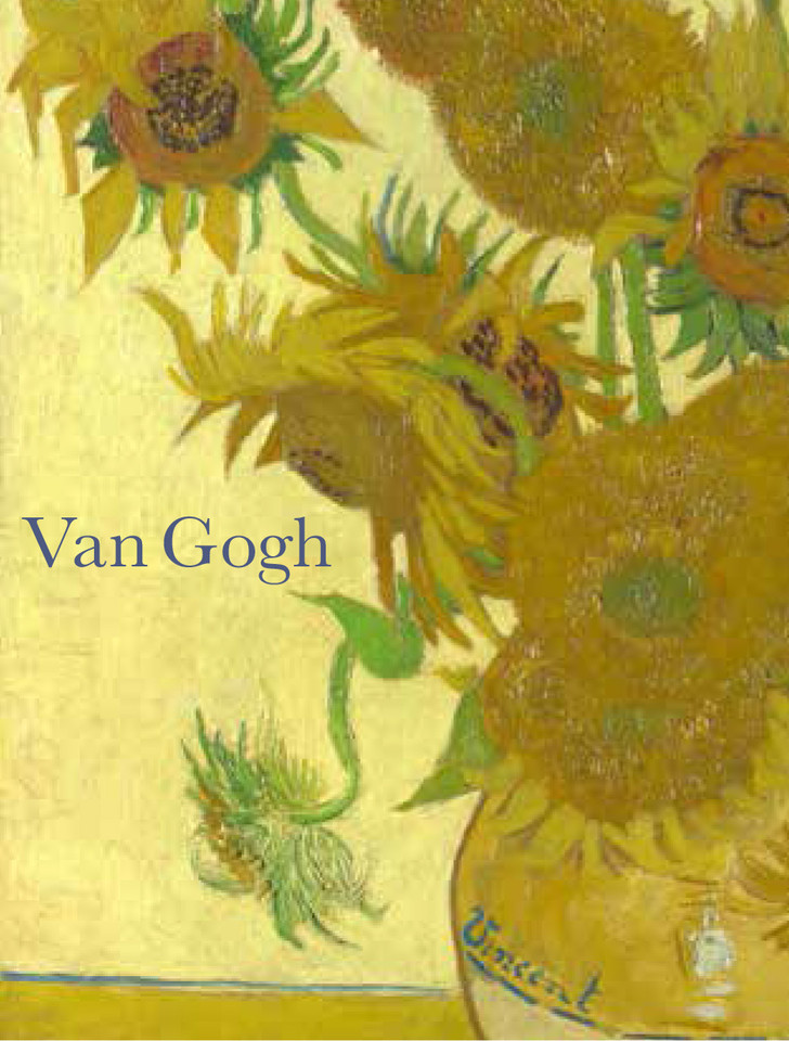 Van Gogh book cover by Hattie Spires