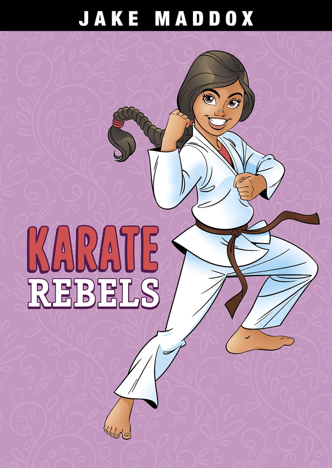 Karate Rebels (Jake Maddox Girl Sports Stories) book cover by Jake Maddox