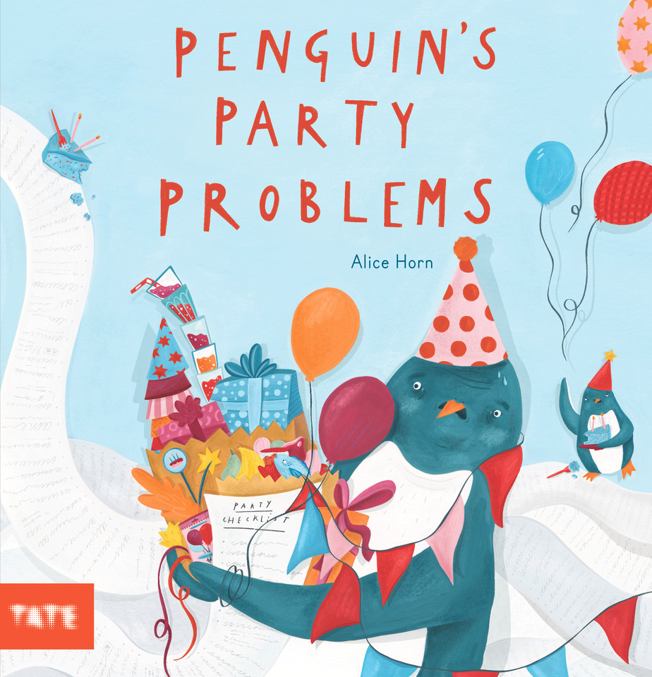 Penguin's Party Problems book cover by Alice Horn
