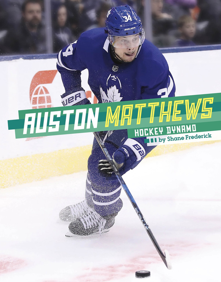 Auston Matthews: Hockey Dynamo (Stars of Sports) book cover by Shane Frederick
