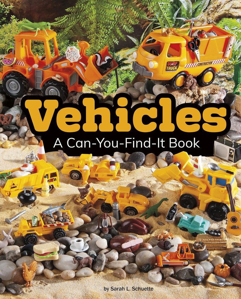 Vehicles: A Can-You-Find-It Book (Can You Find It?) book cover by Sarah L. Schuette