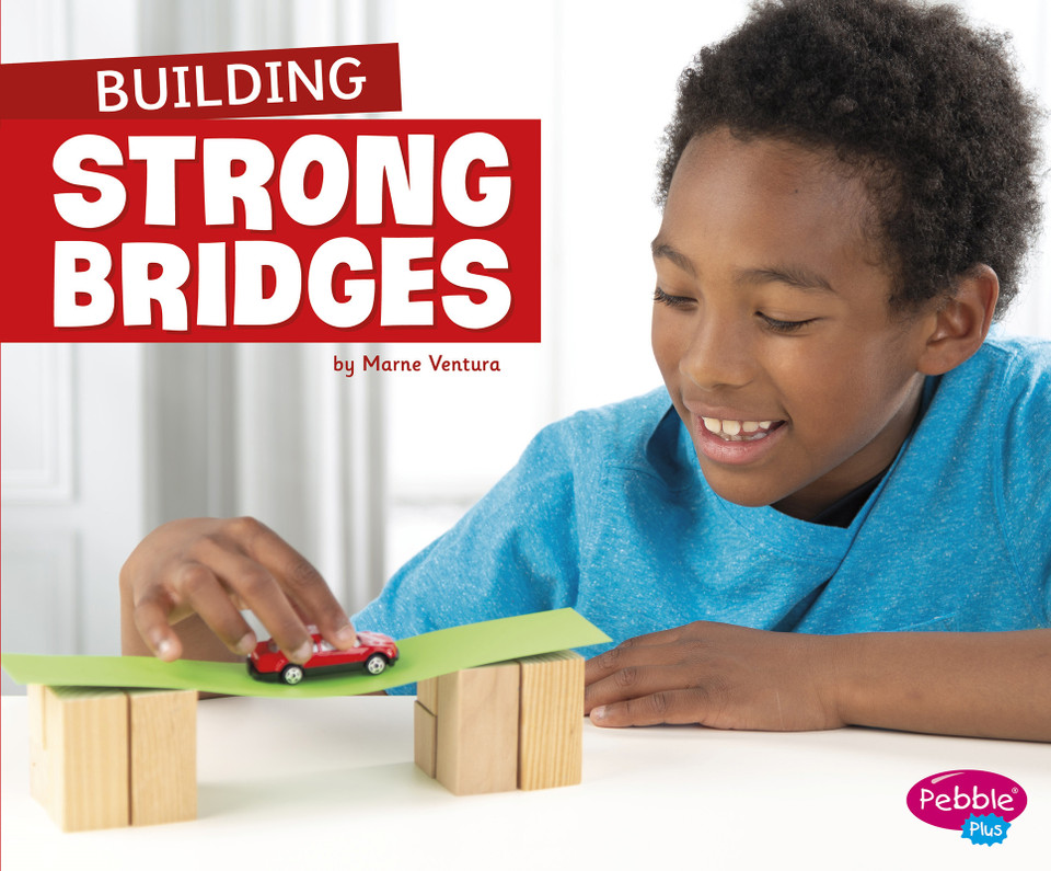 Building Strong Bridges (Fun STEM Challenges) book cover by Marne Ventura