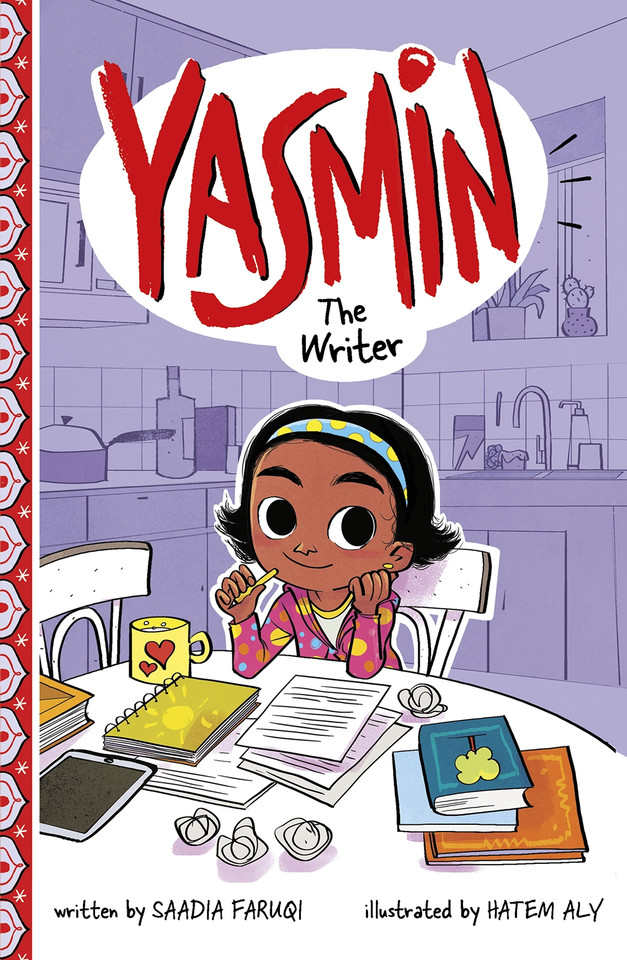 Yasmin the Writer (Yasmin) book cover by Saadia Faruqi