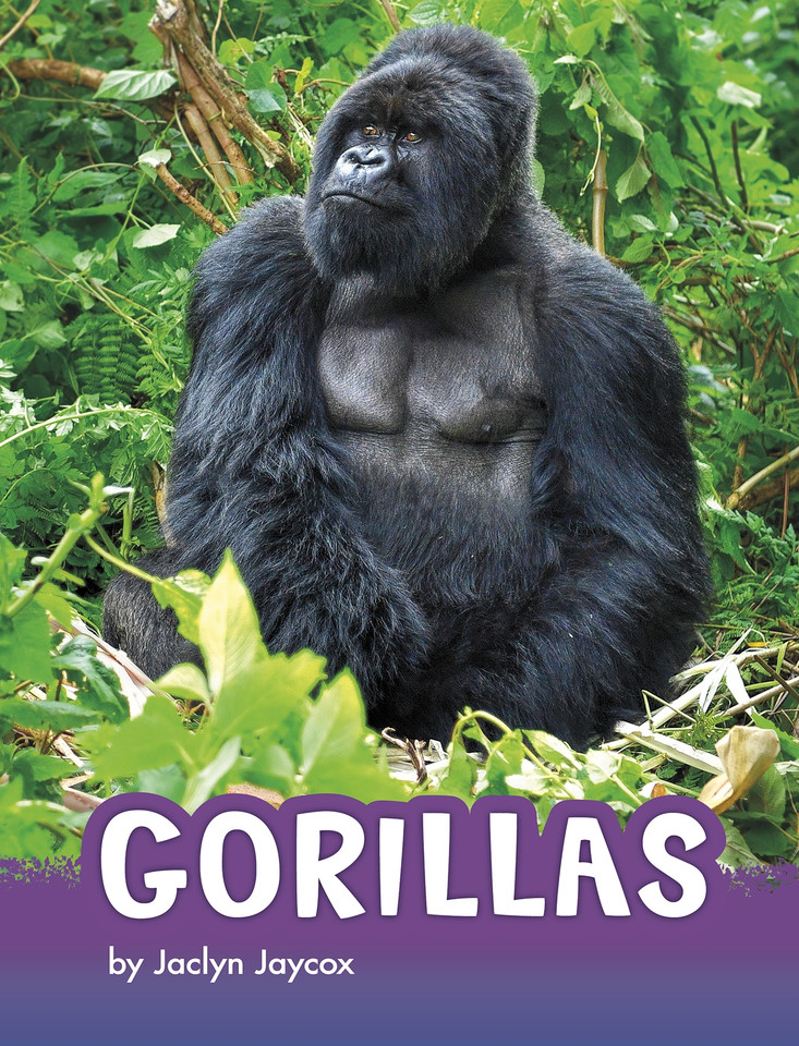 Gorillas (Animals) book cover by Jaclyn Jaycox