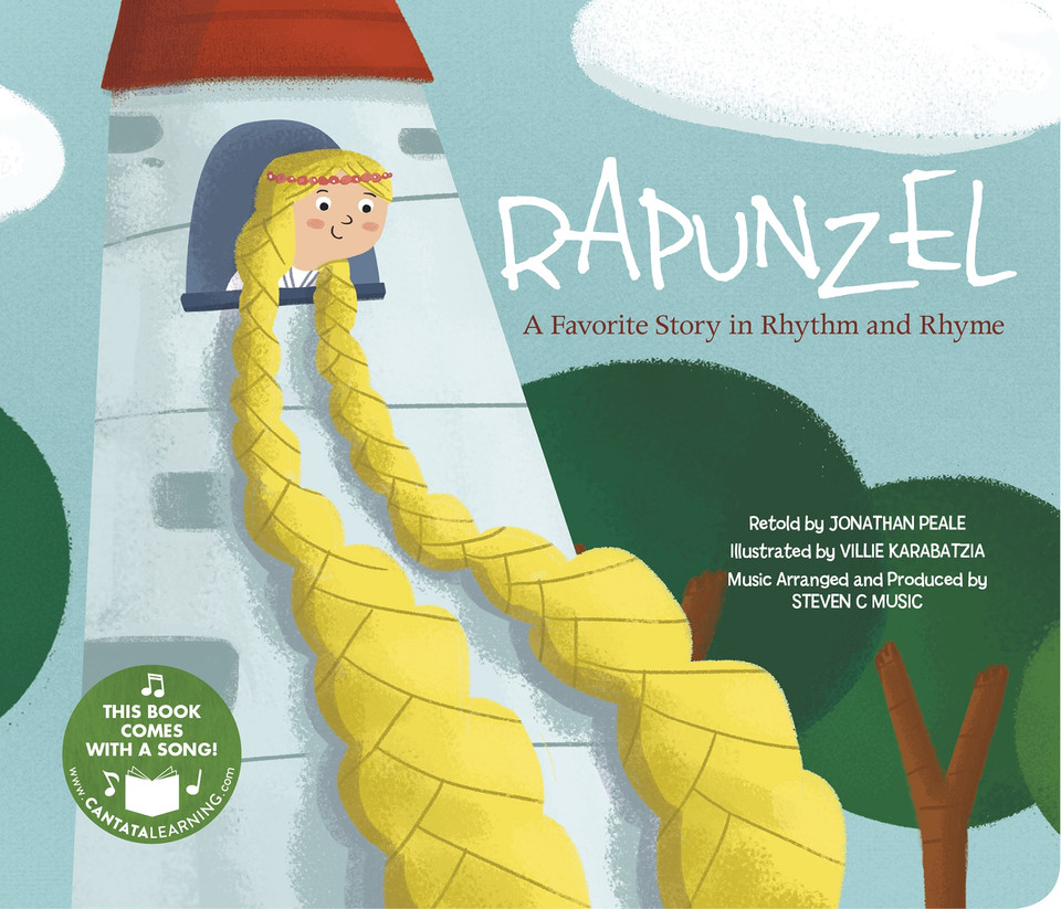 Rapunzel: A Favorite Story in Rhythm and Rhyme (Fairy Tale Tunes) book cover by Jonathan Peale