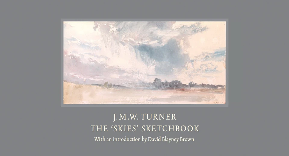 J.M.W. Turner: The 'Skies' Sketchbook book cover by 