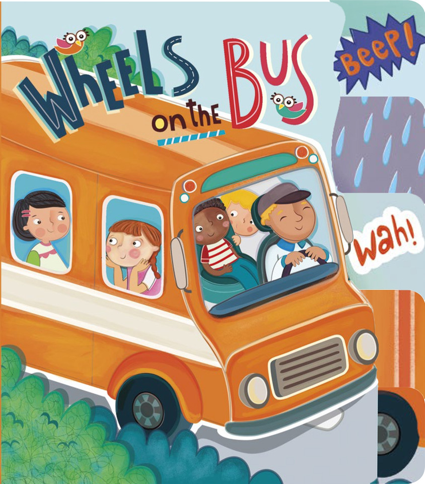 Wheels on the Bus (Nursery Rhyme Board Books) book cover by 