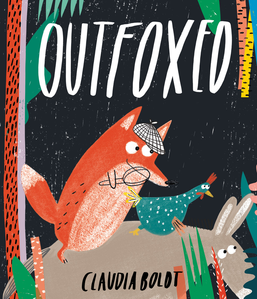 Outfoxed book cover by Claudia Boldt