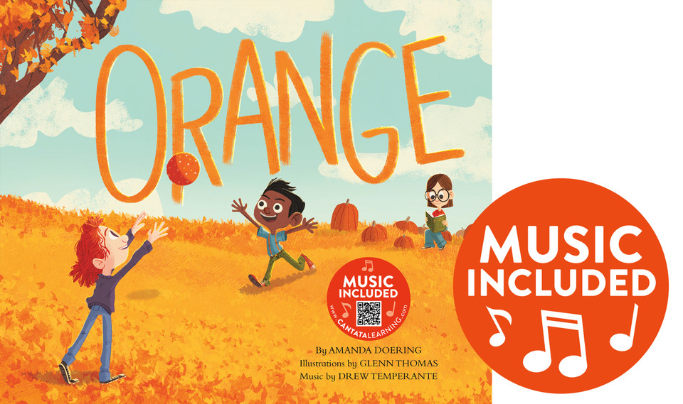 Orange (Sing Your Colors!) book cover by Amanda Doering
