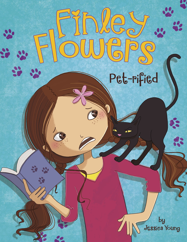 Pet-rified (Finley Flowers) book cover by Jessica Young