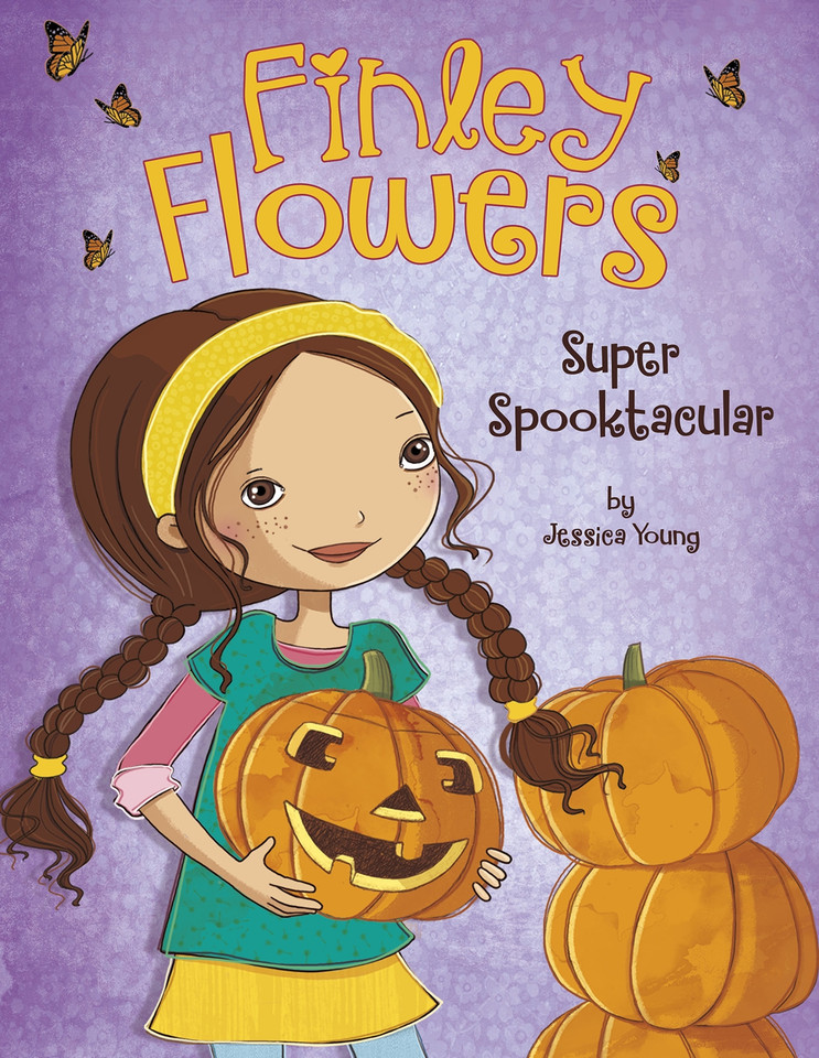 Super Spooktacular (Finley Flowers) book cover by Jessica Young