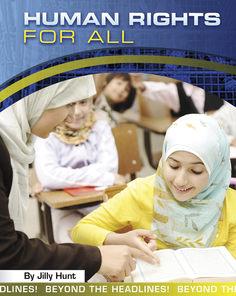 Human Rights for All (Beyond the Headlines!) book cover by Jilly Hunt