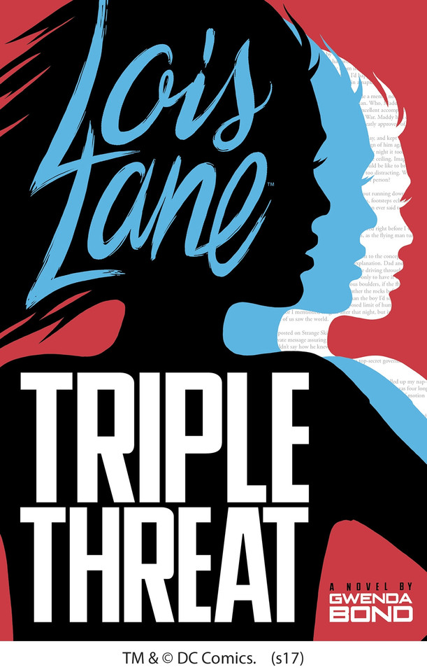 Triple Threat (Lois Lane) book cover by Gwenda Bond