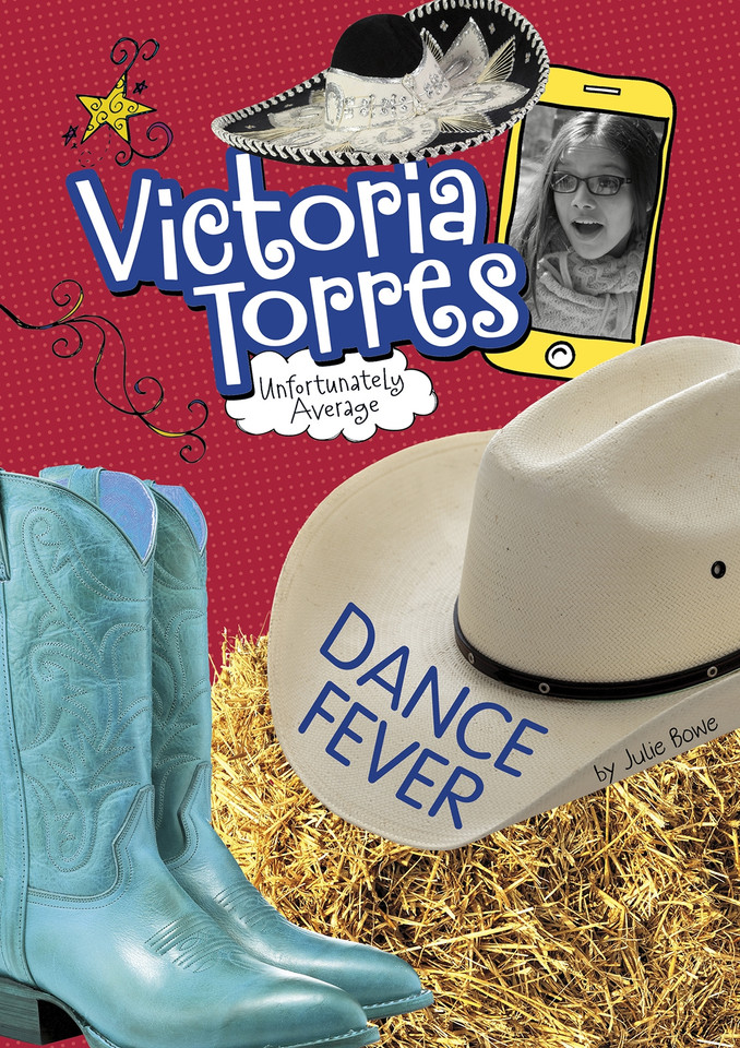 Dance Fever (Victoria Torres, Unfortunately Average) book cover by Julie Bowe