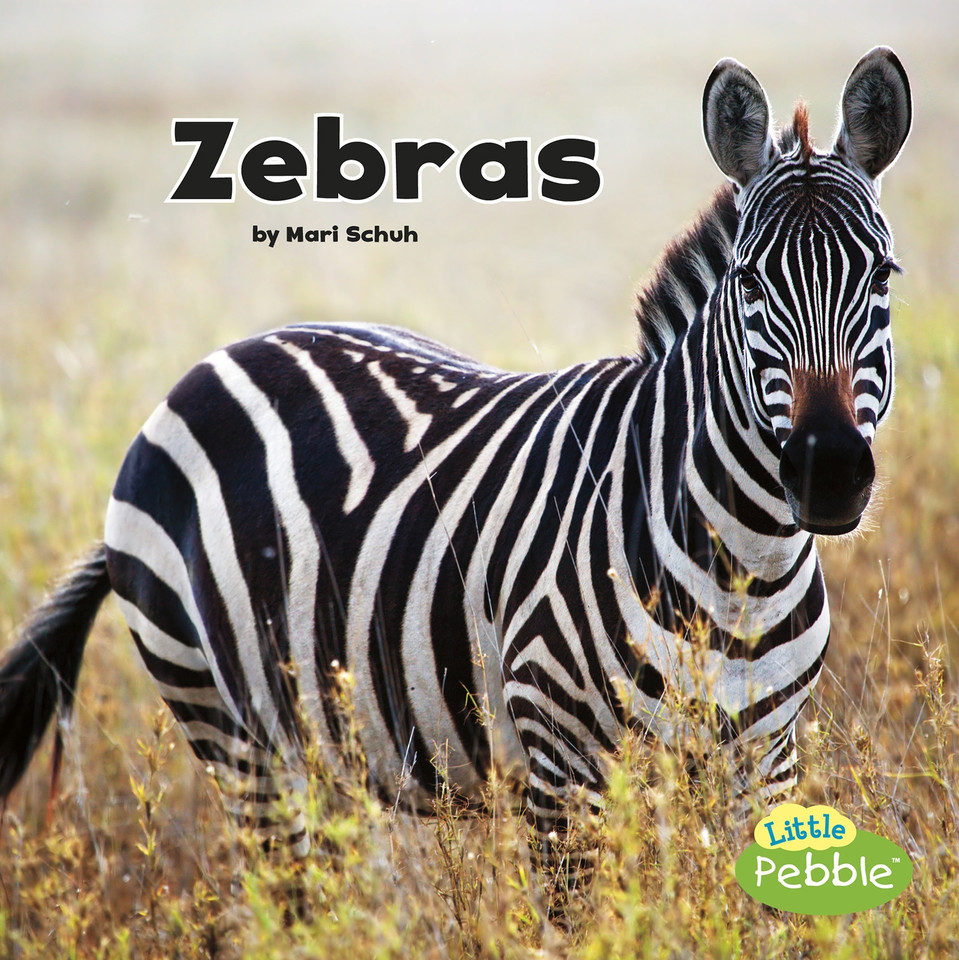 Zebras (Black and White Animals) book cover by Mari Schuh