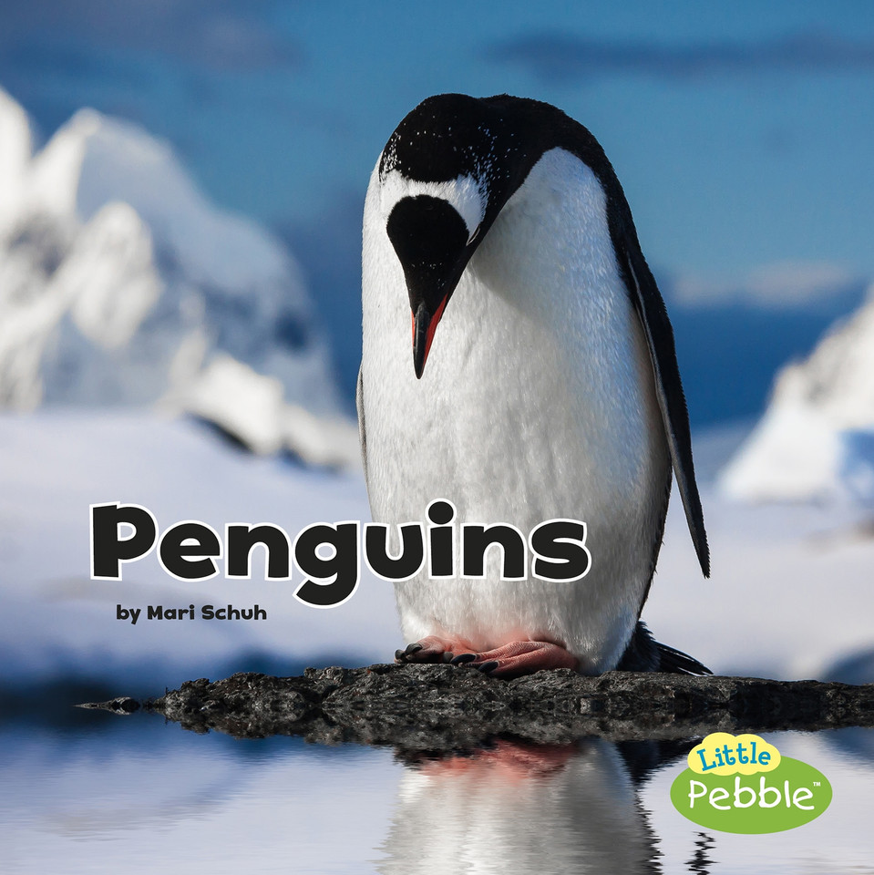 Penguins (Black and White Animals) book cover by Mari Schuh