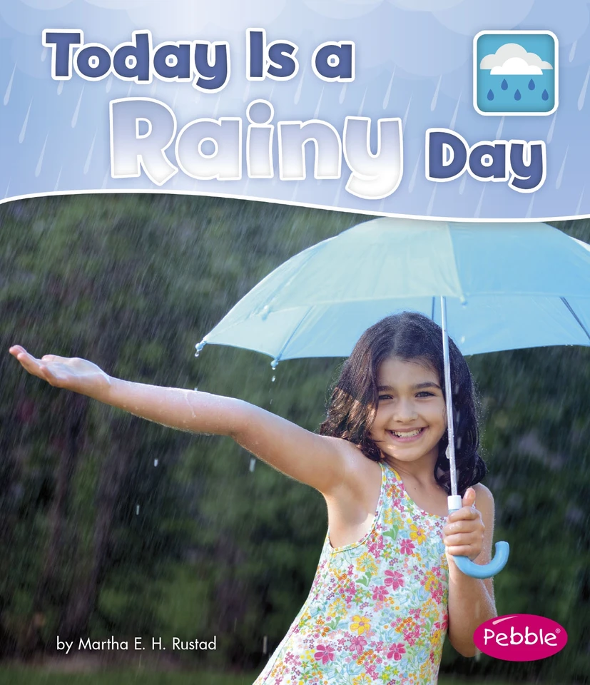 Today is a Rainy Day (What Is the Weather Today?) book cover by Martha E. H. Rustad