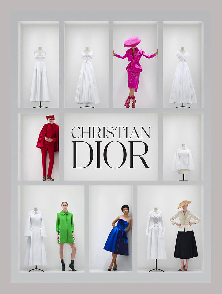 Christian Dior book cover by Oriole Cullen, Connie Karol Burks