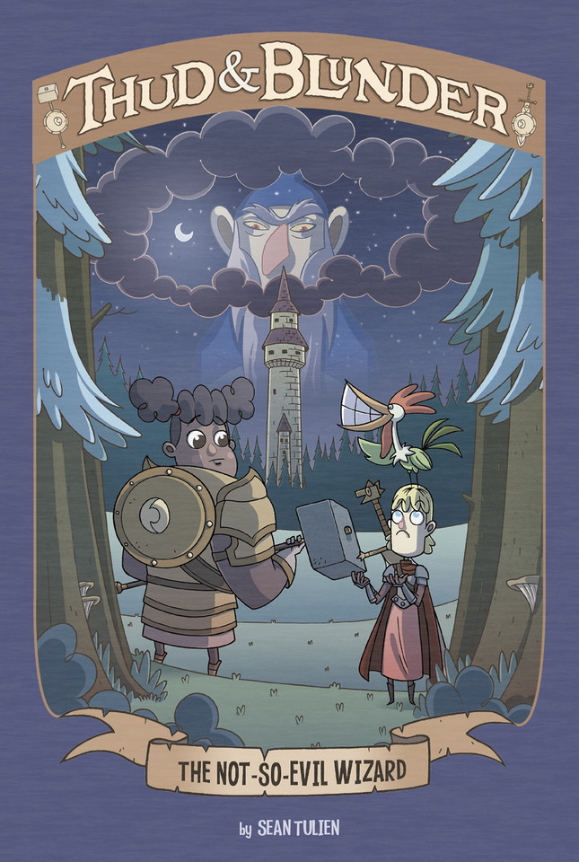 The Not-so-Evil Wizard (Thud and Blunder) book cover by Sean Tulien
