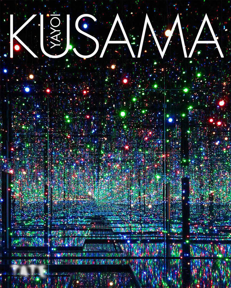 Yayoi Kusama book cover by Yayoi Kusama