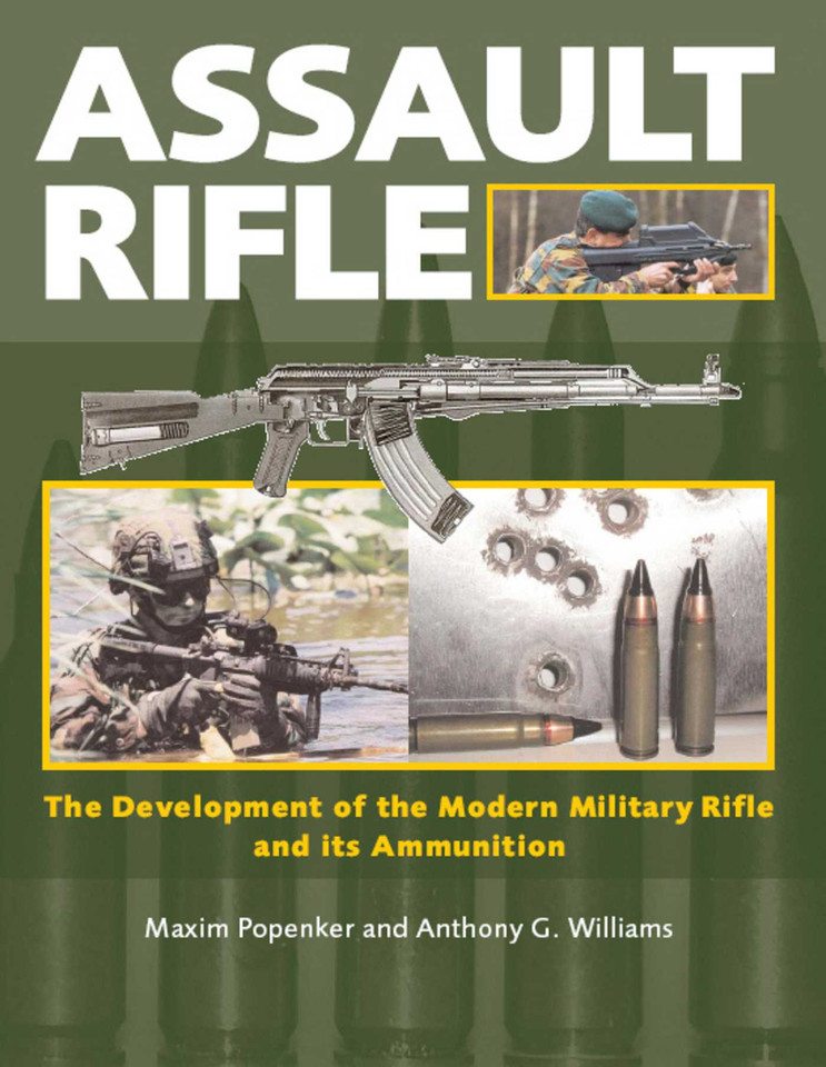 Assault Rifle book cover by Maxim Popenker