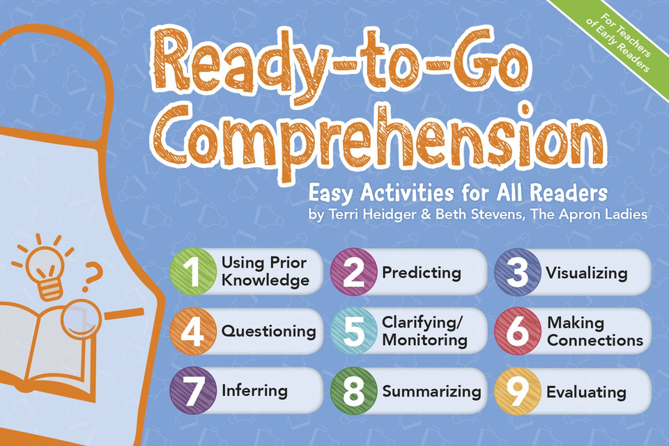 Ready-to-Go Comprehension: Easy Activities for Early Readers (Maupin House) book cover by Terri Heidger, Sarah Stevens