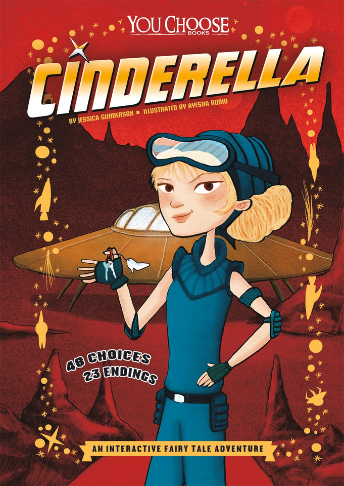 Cinderella: An Interactive Fairy Tale Adventure (You Choose: Fractured Fairy Tales) book cover by Jessica Gunderson