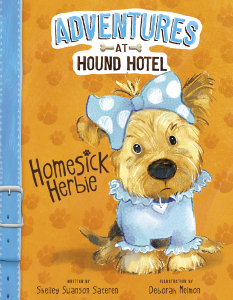 Homesick Herbie (Adventures at Hound Hotel) book cover by Shelley Swanson Sateren