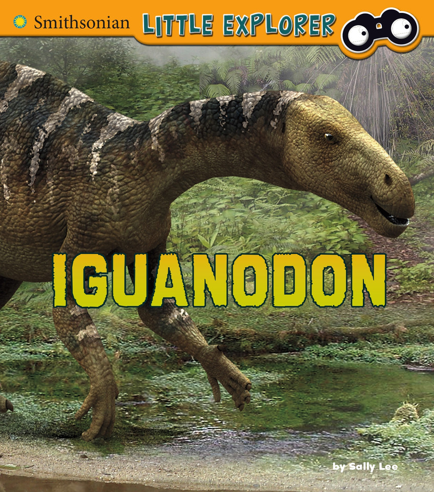 Iguanodon (Little Paleontologist) book cover by Sally Lee