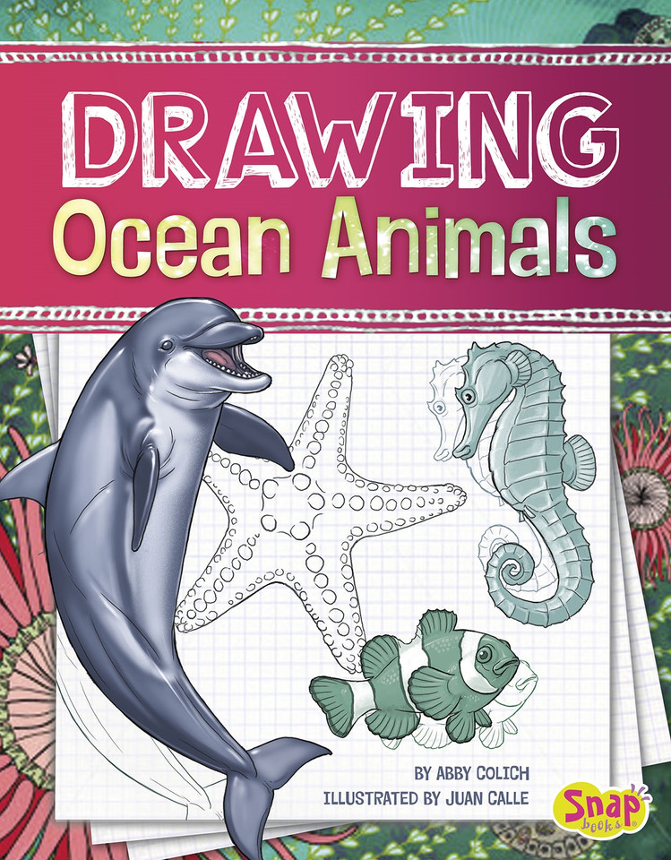 Drawing Ocean Animals (Drawing Amazing Animals) book cover by Abby Colich