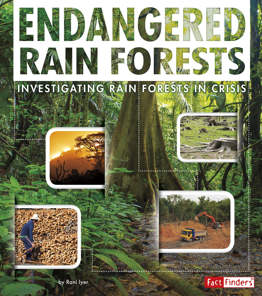 Endangered Rain Forests: Investigating Rain Forests in Crisis (Endangered Earth) book cover by Rani Iyer