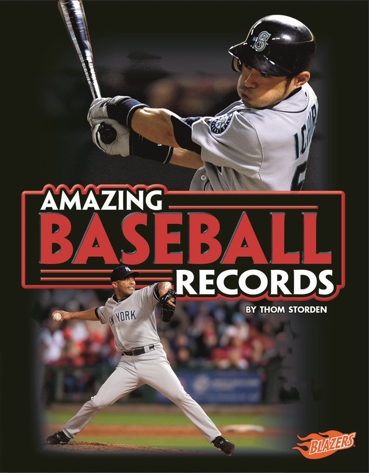 Amazing Baseball Records (Epic Sports Records) book cover by Thom Storden