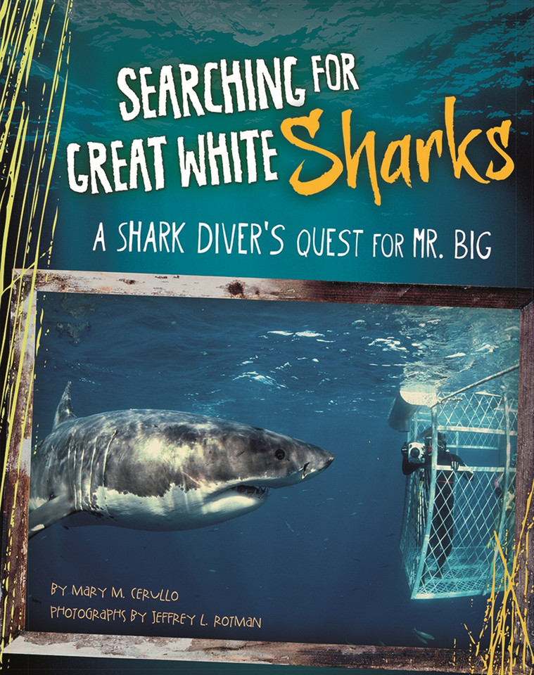 Searching for Great White Sharks: A Shark Diver's Quest for Mr. Big (Shark Expedition) book cover by Mary M. Cerullo