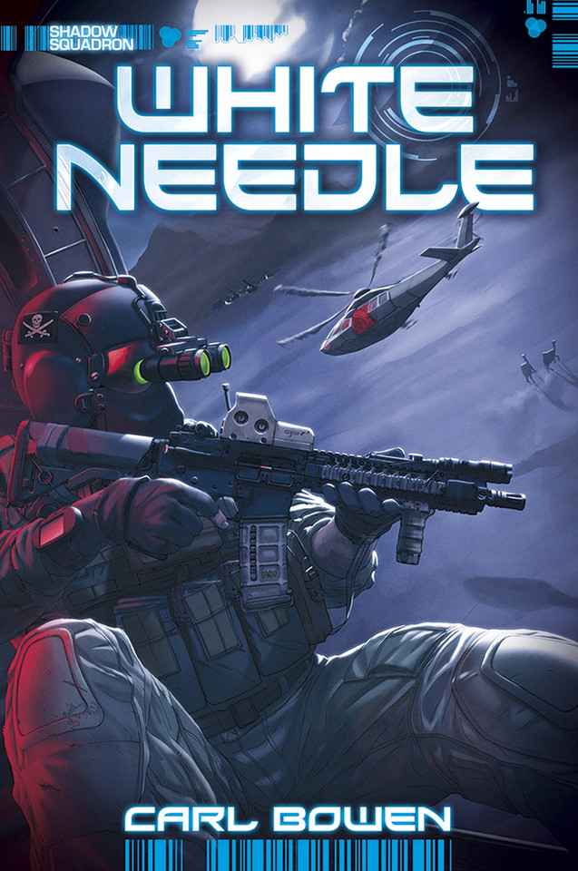 White Needle (Shadow Squadron) book cover by Carl Bowen