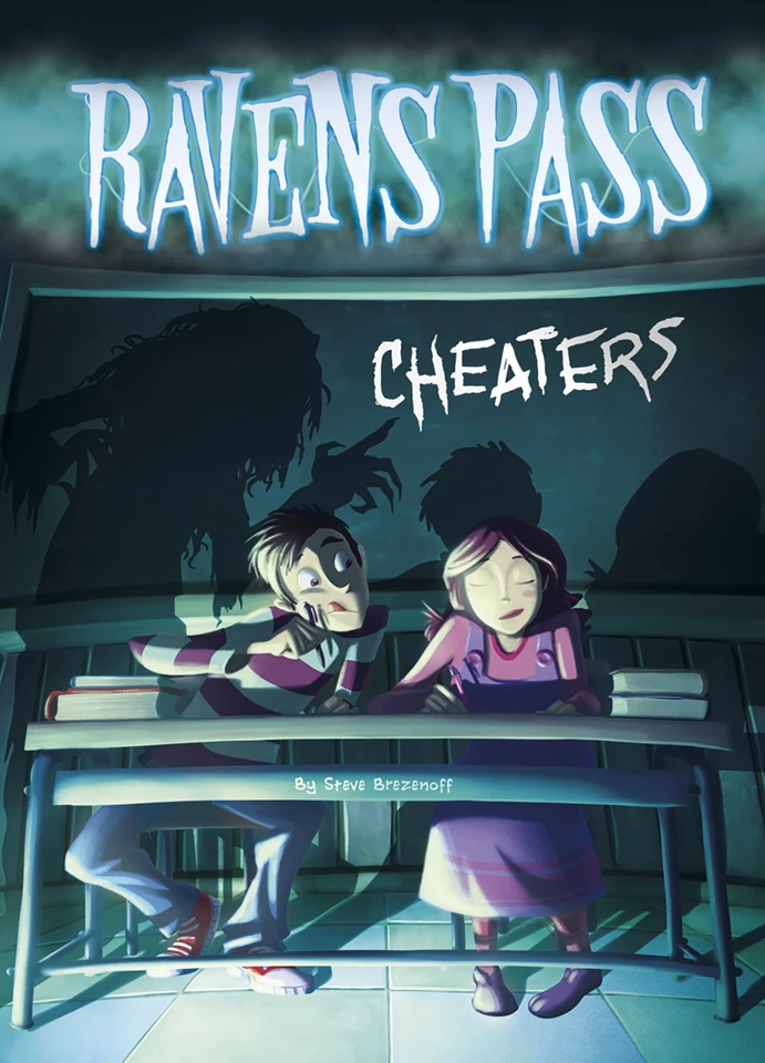 Cheaters (Ravens Pass) book cover by Steve Brezenoff