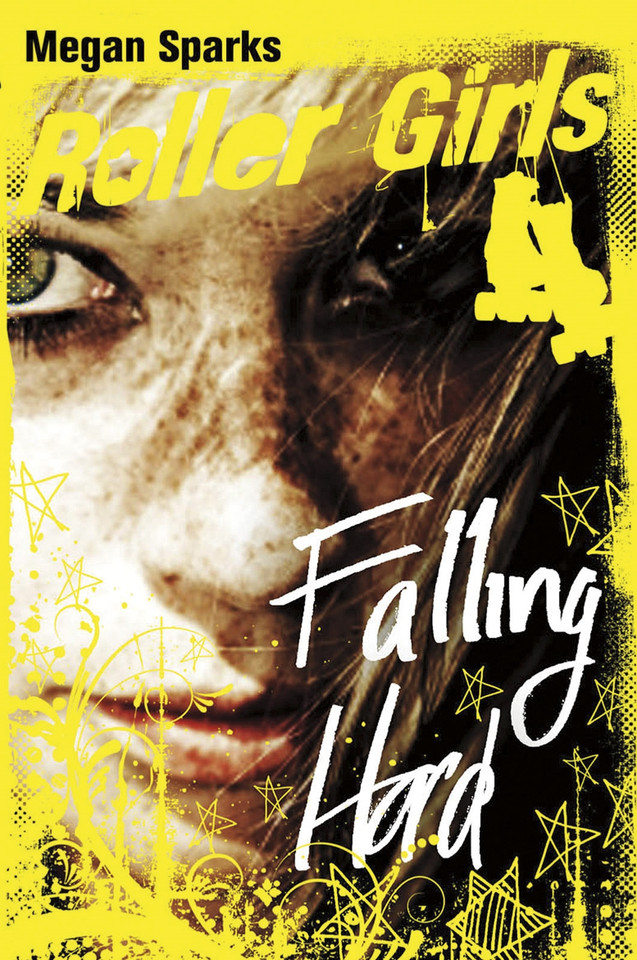 Falling Hard (Roller Girls) book cover by Megan Sparks